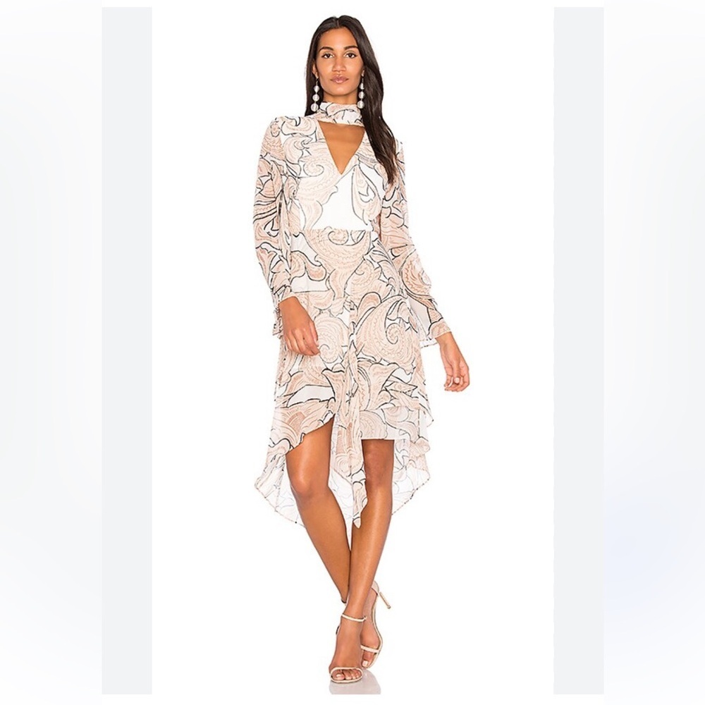 REVOLVE C/MEO Autonomy Dress in Ivory Andorra Size Small